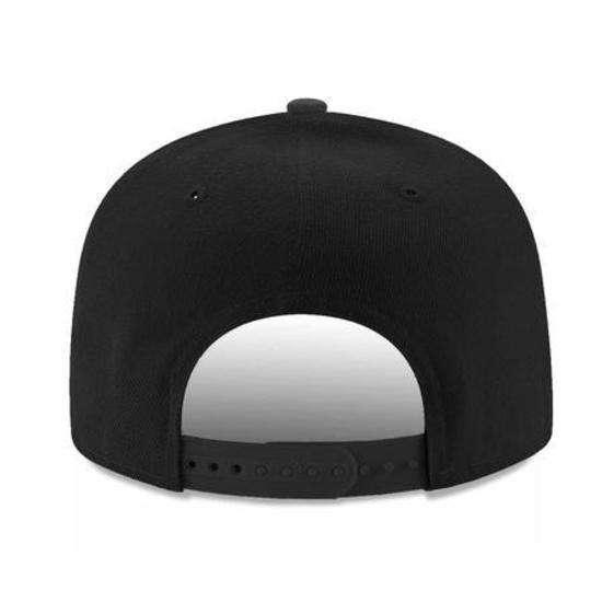 Oakland Raiders New Era NFL Black On Black 9FIFTY Snapback Hat