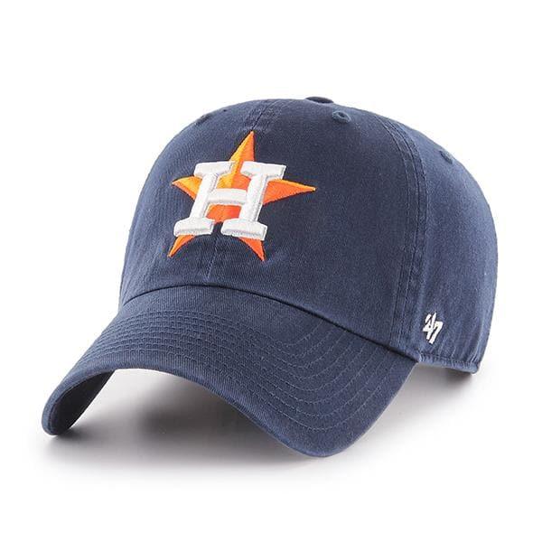 Houston Astros '47 MLB Team Clean Up Strapback Hat - Navy