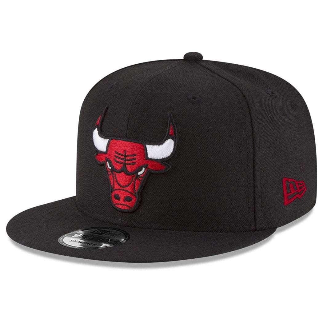 Chicago Bulls New Era NBA Team 9FIFTY Snapback Hat - Black