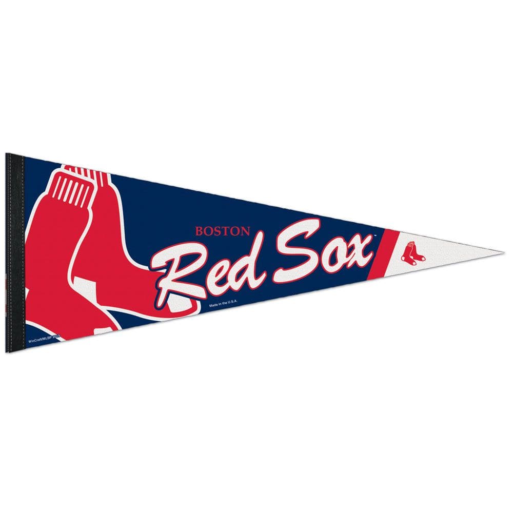 Boston Red Sox Wincraft MLB 12 x 30" Premium Felt Pennant