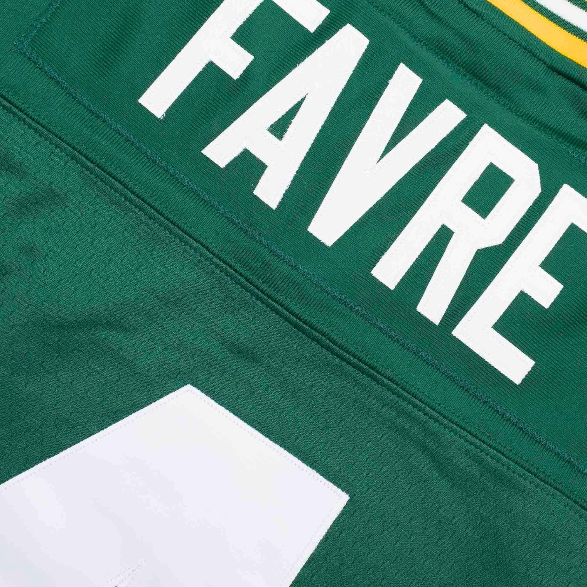 Brett Favre Green Bay Packers Mitchell & Ness NFL Legacy Jersey - Green