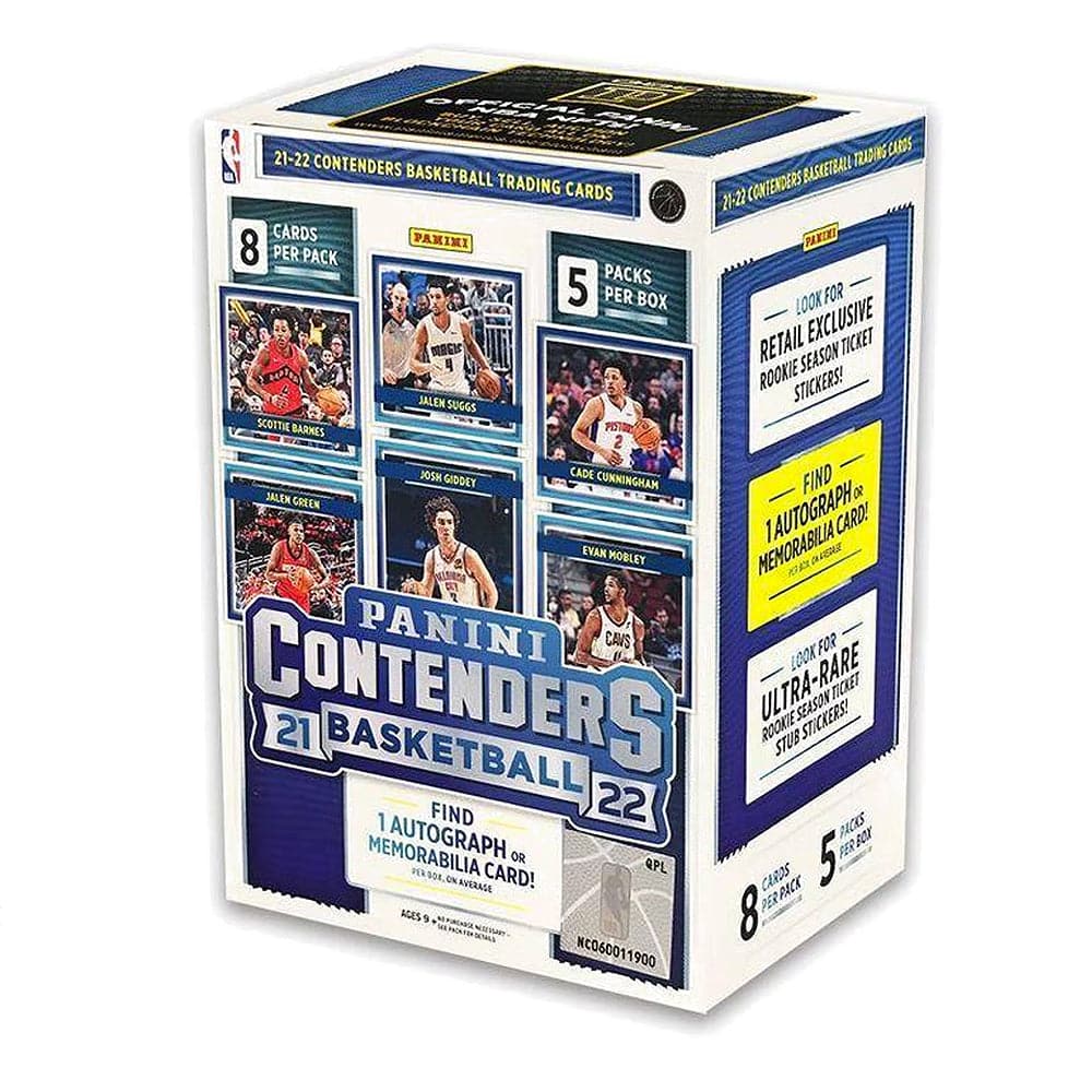 21-22 Panini NBA Contenders Basketball Trading Card Blaster Box