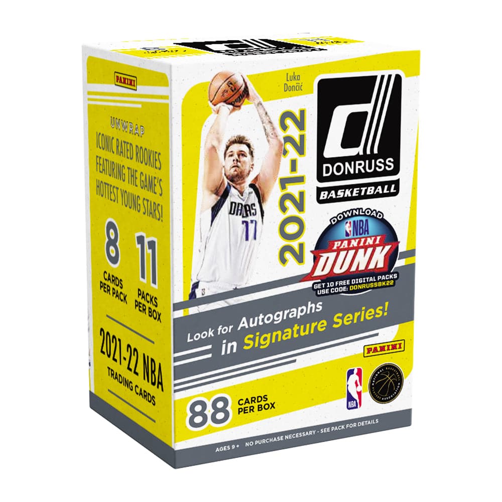 21-22 Panini NBA Donruss Basketball Trading Card Blaster Box