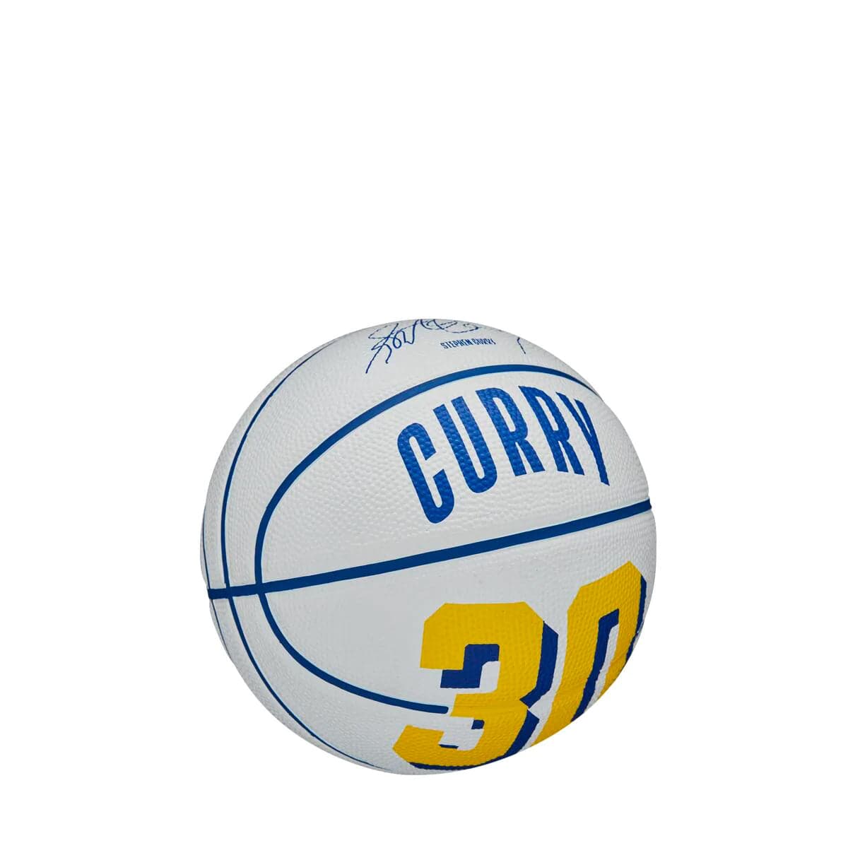 Steph Curry Golden State Warriors Wilson NBA Mini Player Basketball - White