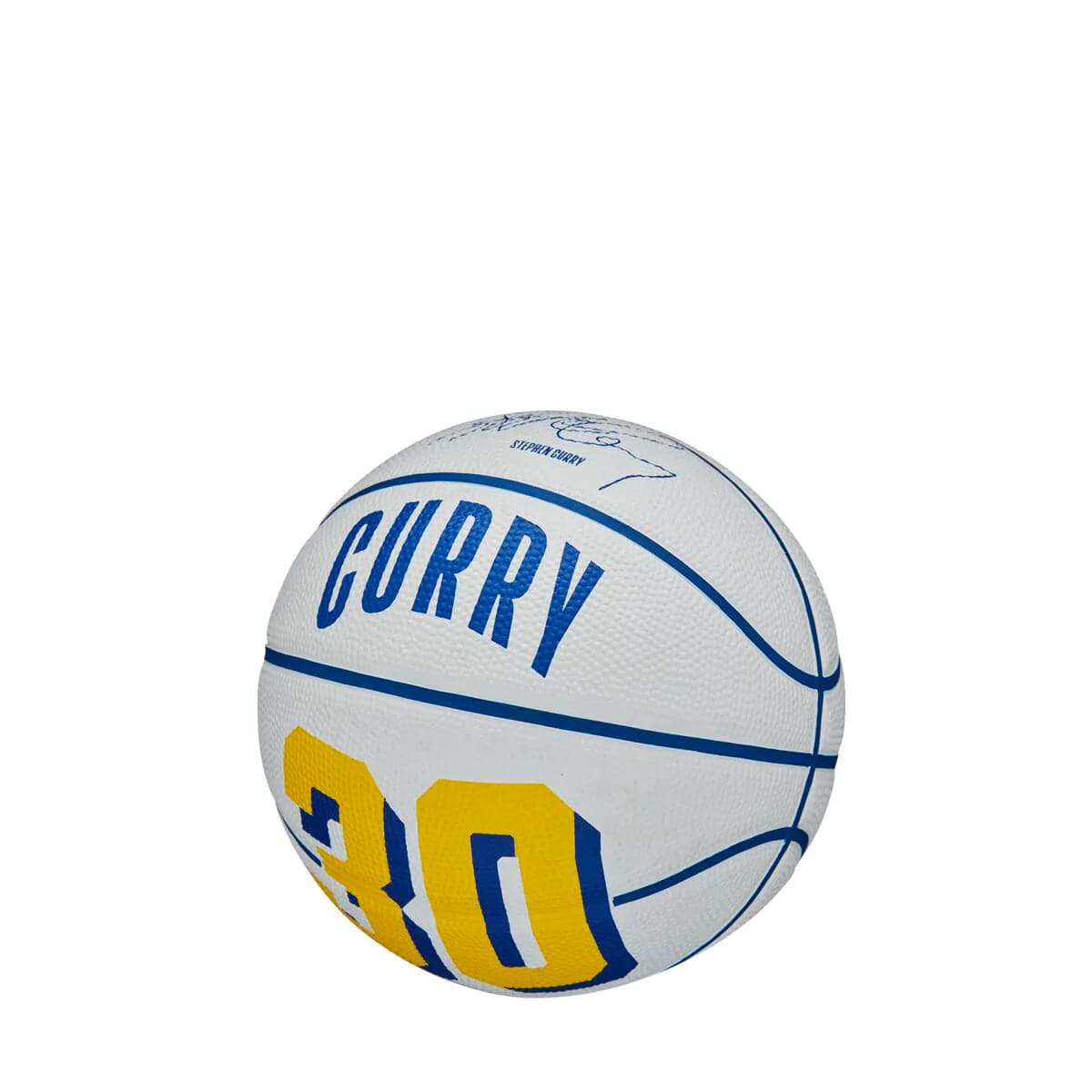 Steph Curry Golden State Warriors Wilson NBA Mini Player Basketball - White