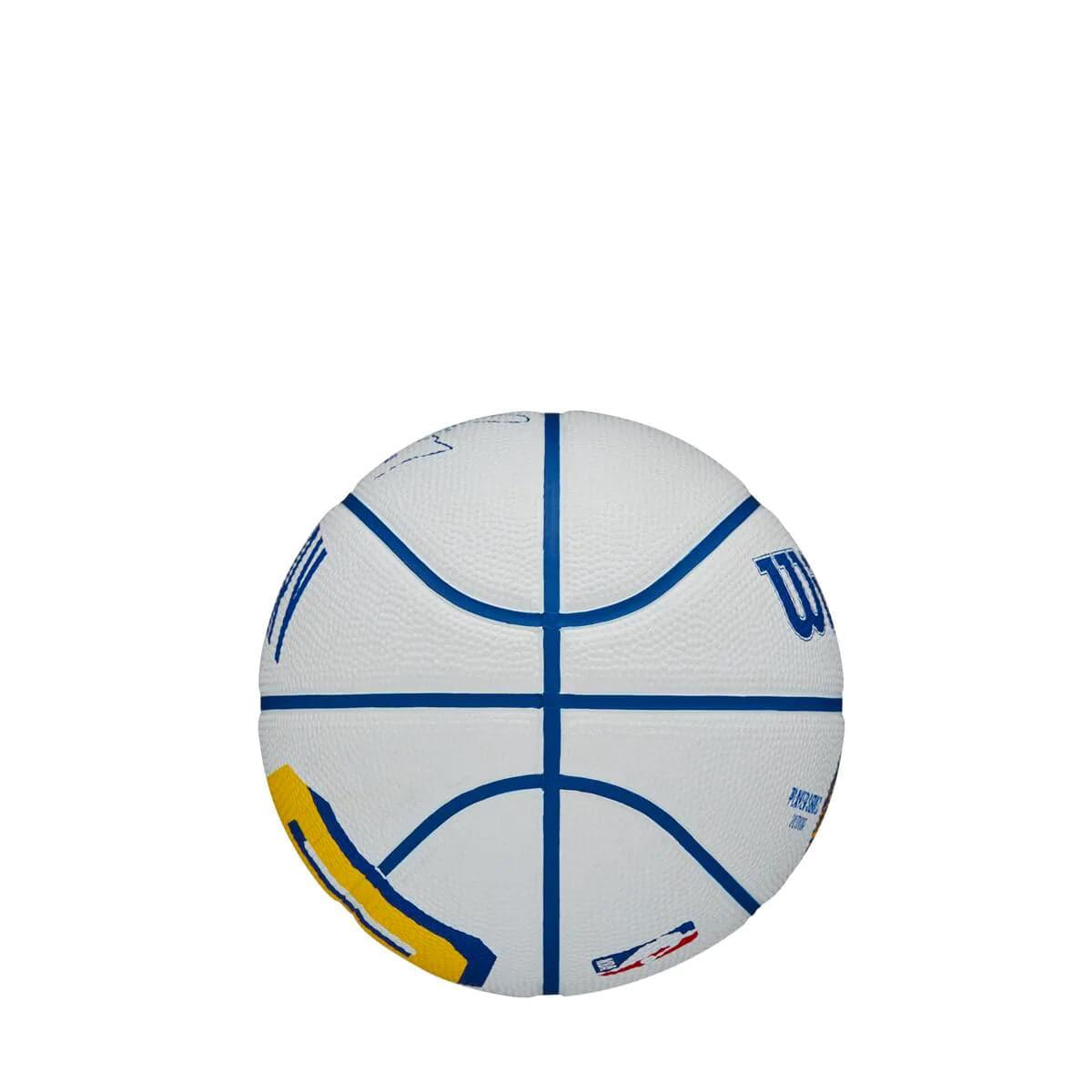 Steph Curry Golden State Warriors Wilson NBA Mini Player Basketball - White