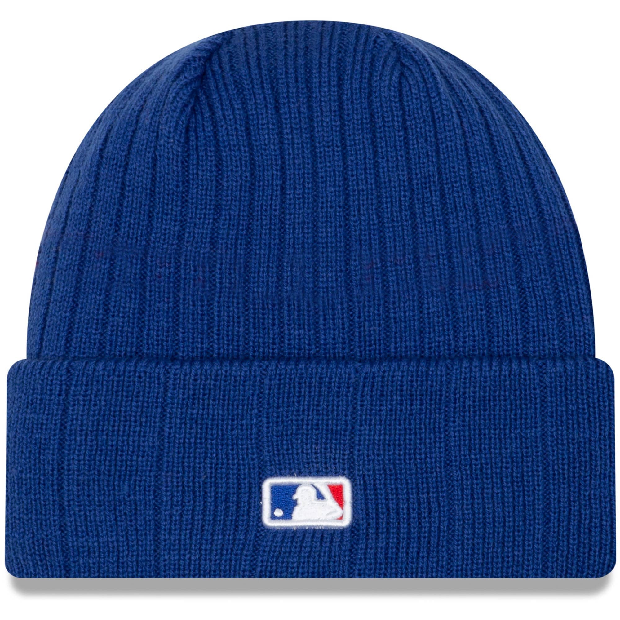 Chicago Cubs New Era MLB On-Field Team Cuffed Knit Beanie - Blue