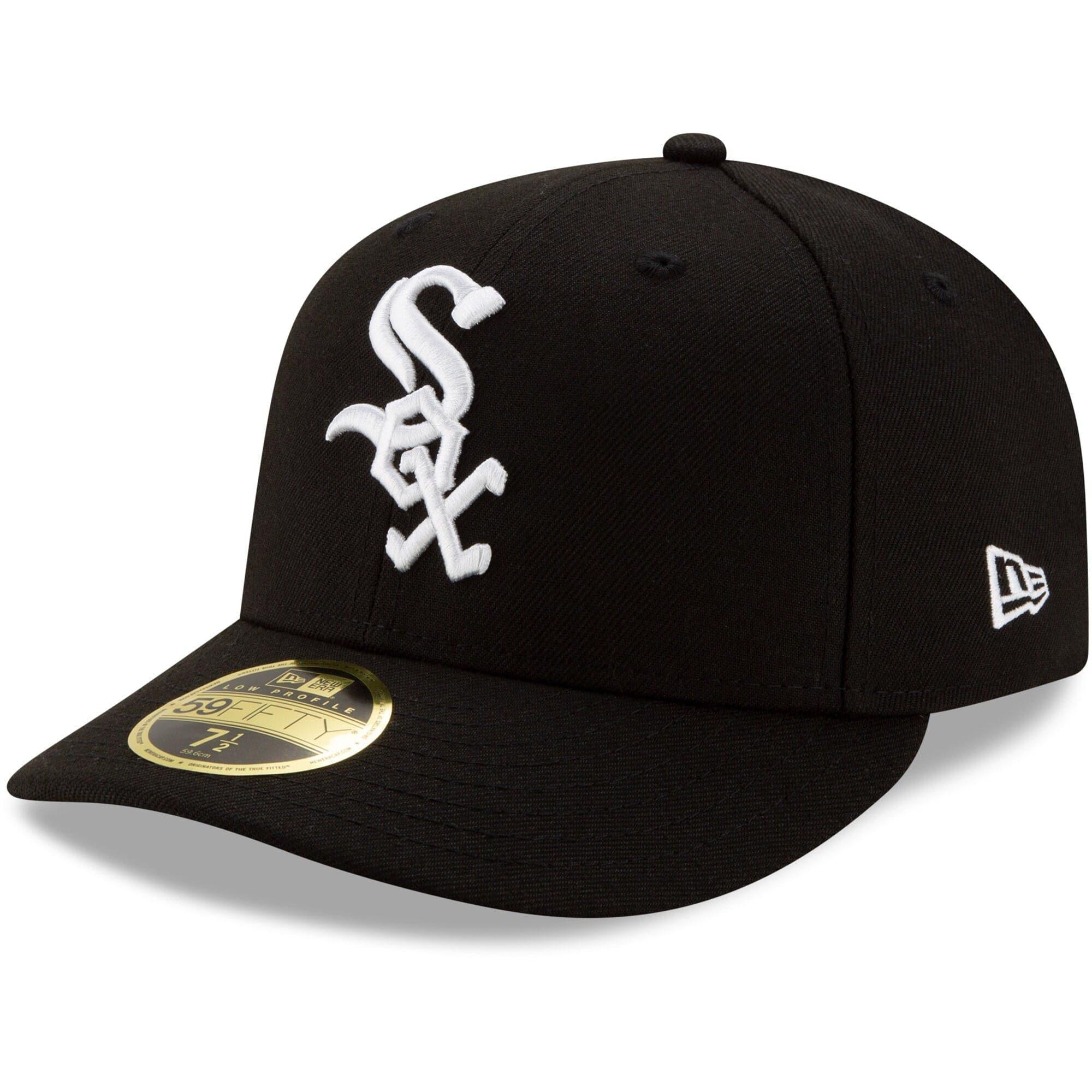 Chicago White Sox New Era MLB AC On-Field Game Low Profile 59FIFTY Fitted Hat - Black