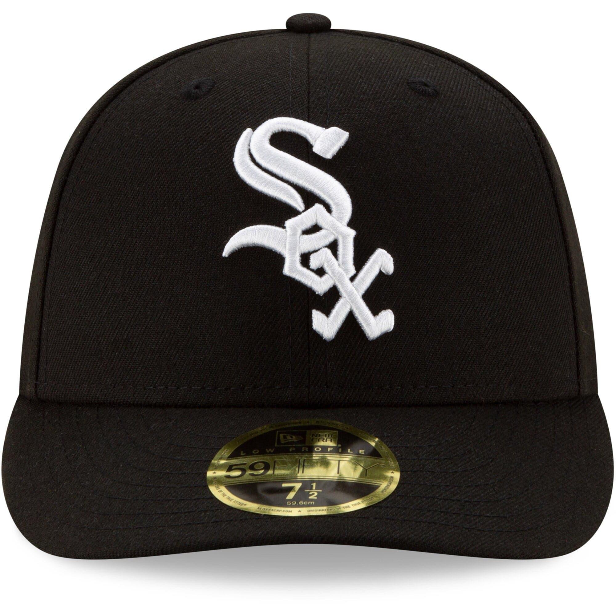 Chicago White Sox New Era MLB AC On-Field Game Low Profile 59FIFTY Fitted Hat - Black