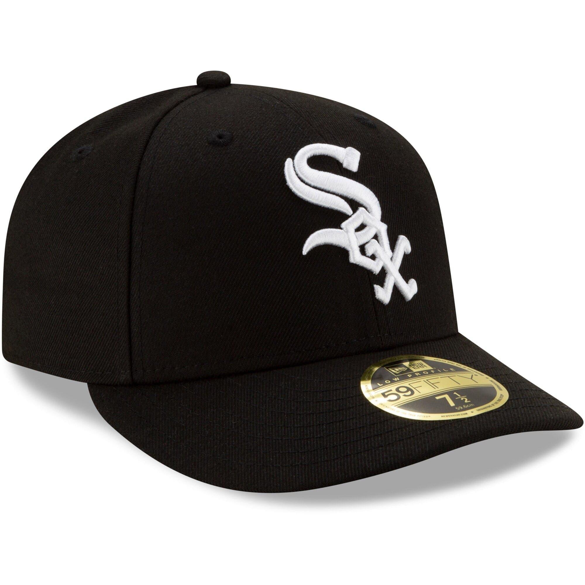 Chicago White Sox New Era MLB AC On-Field Game Low Profile 59FIFTY Fitted Hat - Black