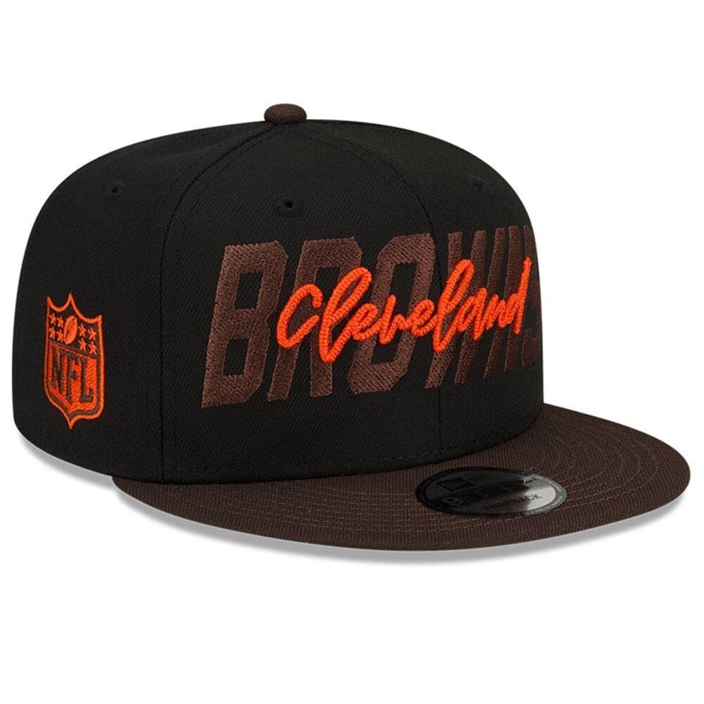 Cleveland Browns New Era NFL 2022 Draft On-Stage 9FIFTY Snapback Hat - Black