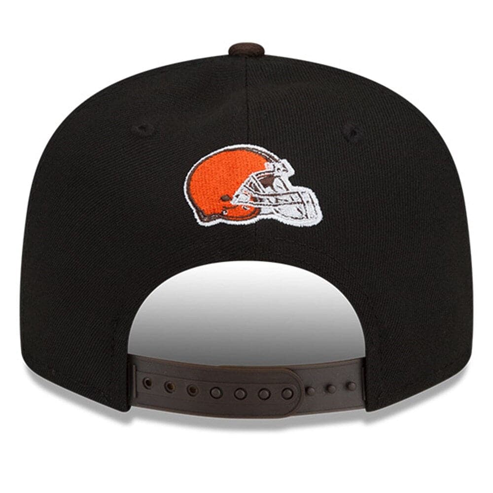 Cleveland Browns New Era NFL 2022 Draft On-Stage 9FIFTY Snapback Hat - Black