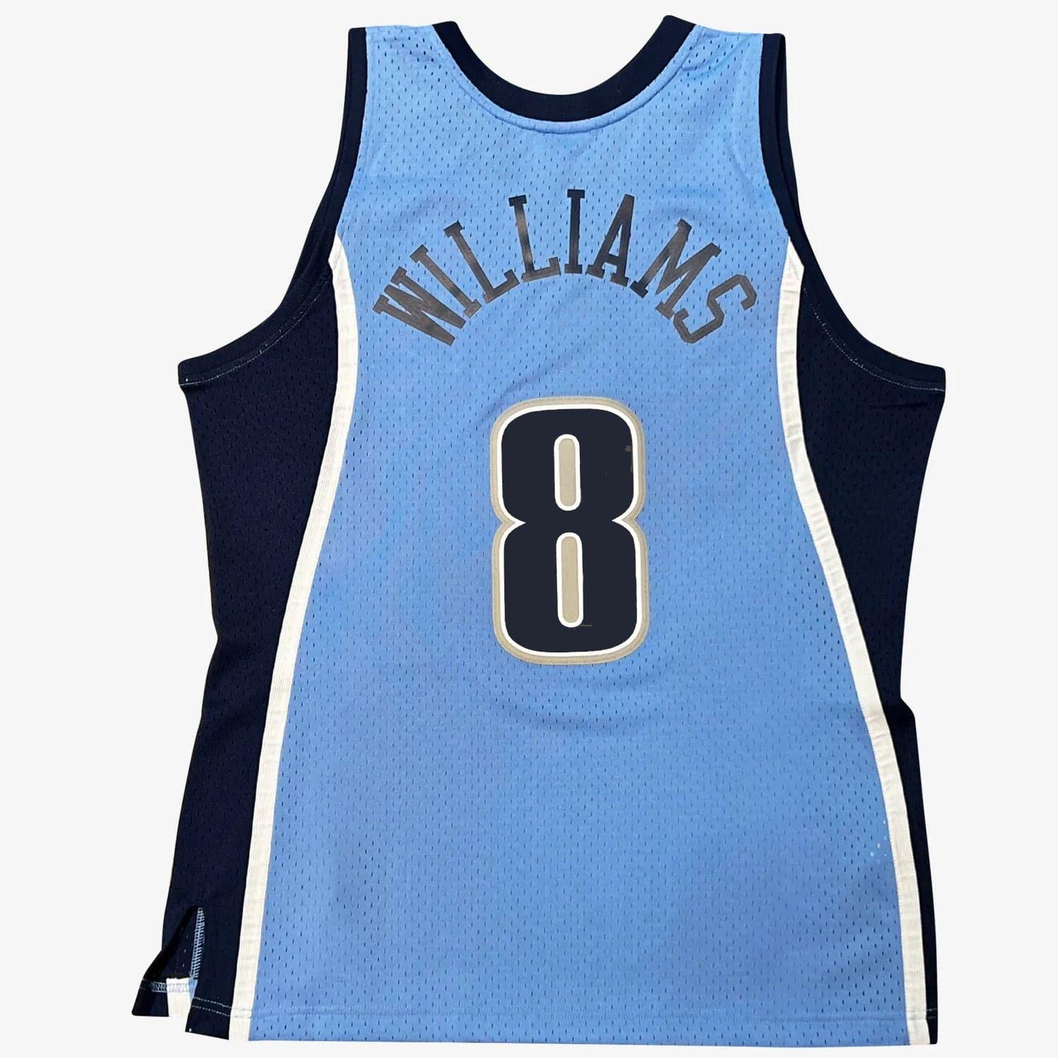 Deron Williams Utah Jazz 06-07 Alternate Mitchell & Ness NBA Swingman Jersey - Light Blue