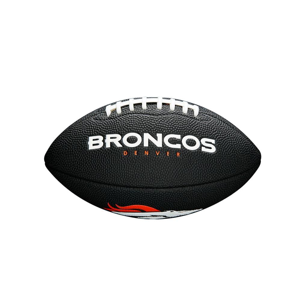 Denver Broncos Wilson NFL Mini Size Team Football - Black