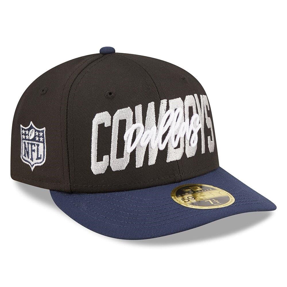 Dallas Cowboys New Era NFL 2022 Draft Low Profile 59FIFTY Fitted Hat - Black