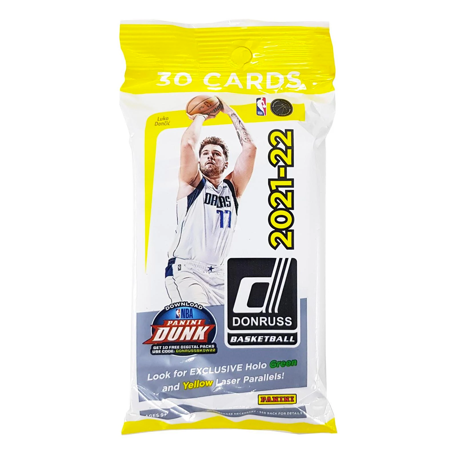 21-22 Panini NBA Donruss Basketball Trading Card Fat Pack