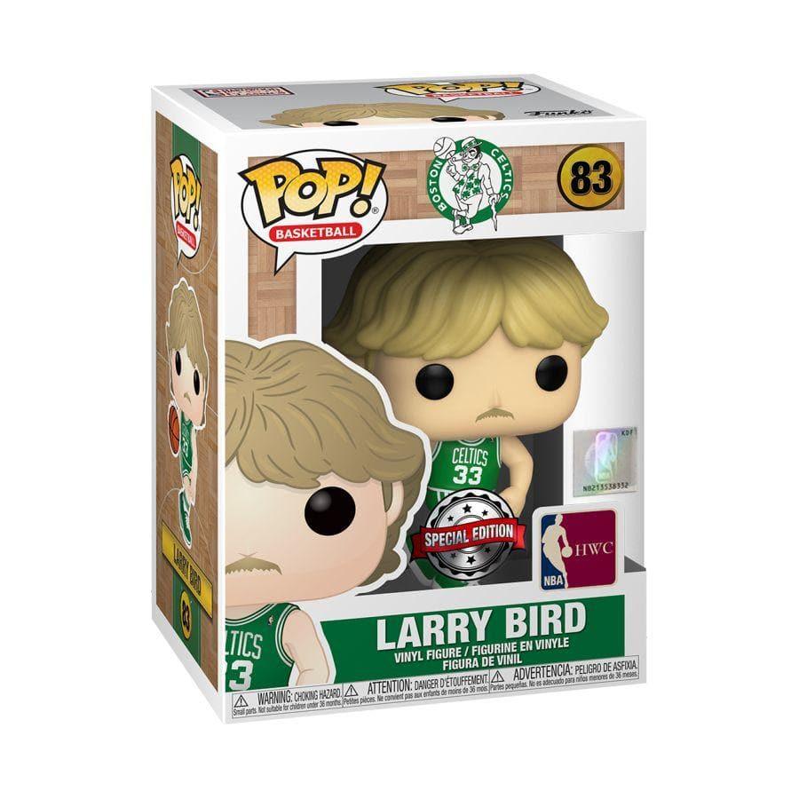 Larry Bird Boston Celtics Funko NBA Legends Special Edition Pop 83 Vinyl 3.75" Figure - Green