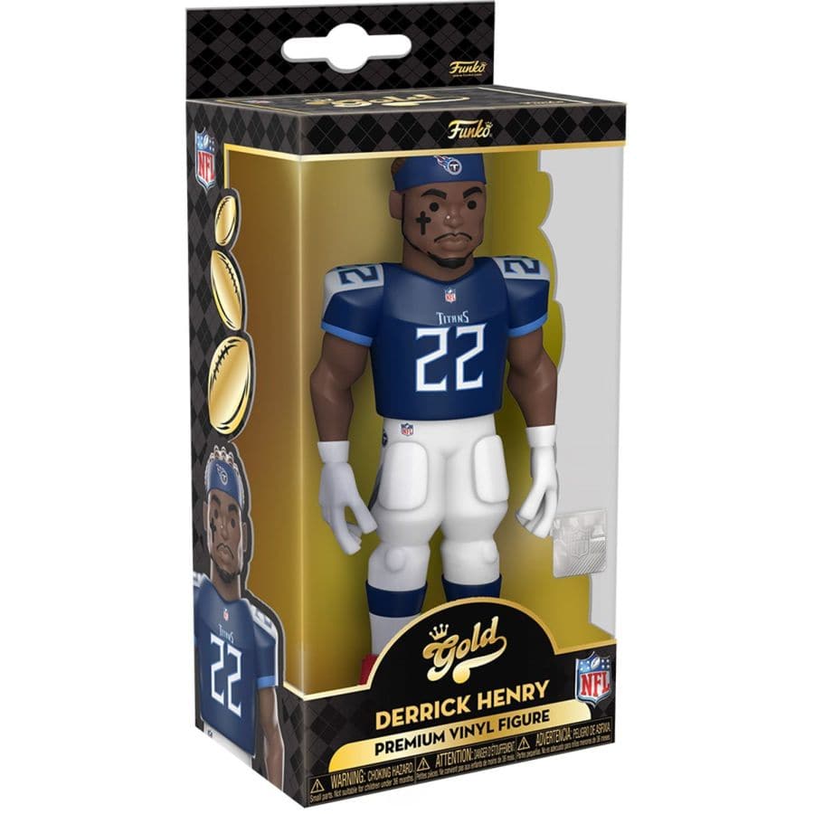 Derrick Henry Tennessee Titans Funko NFL 5" Vinyl Gold Figure