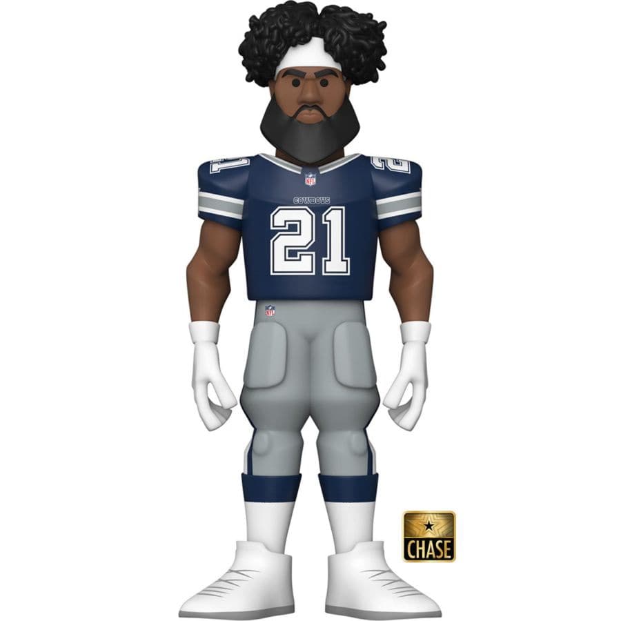 Ezekiel Elliott Dallas Cowboys Funko NFL 5" Vinyl Gold Figure