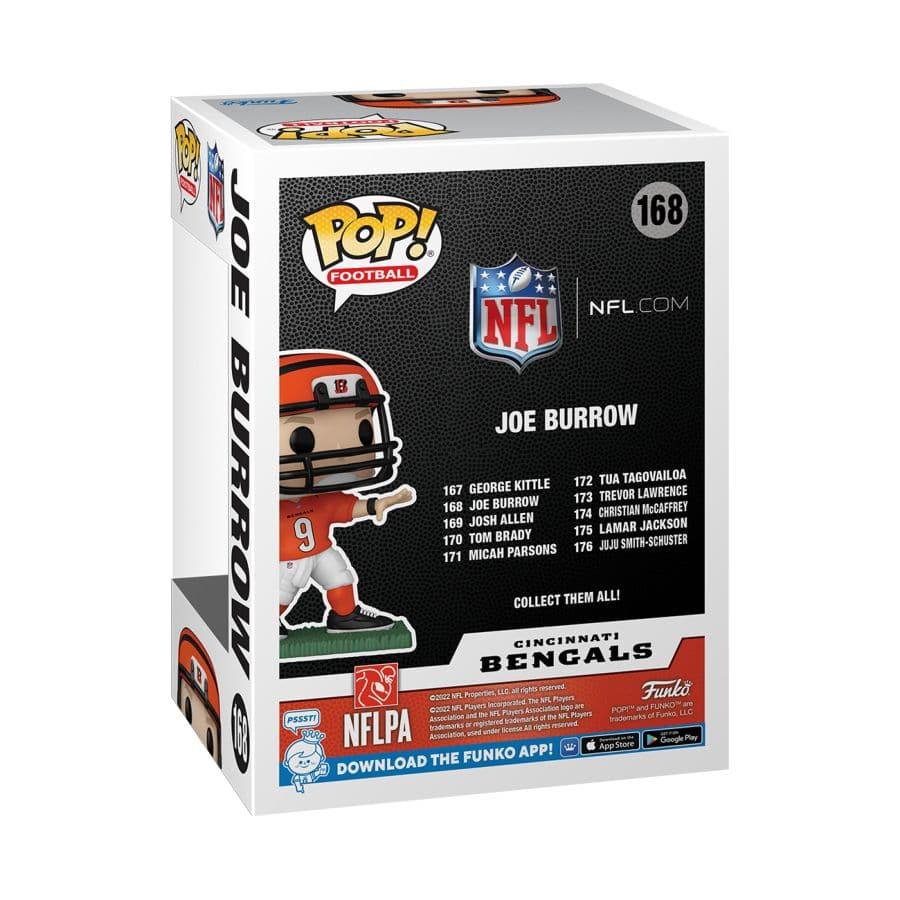 Joe Burrow Cincinnati Bengals Funko NFL Pop Vinyl Figure - Orange