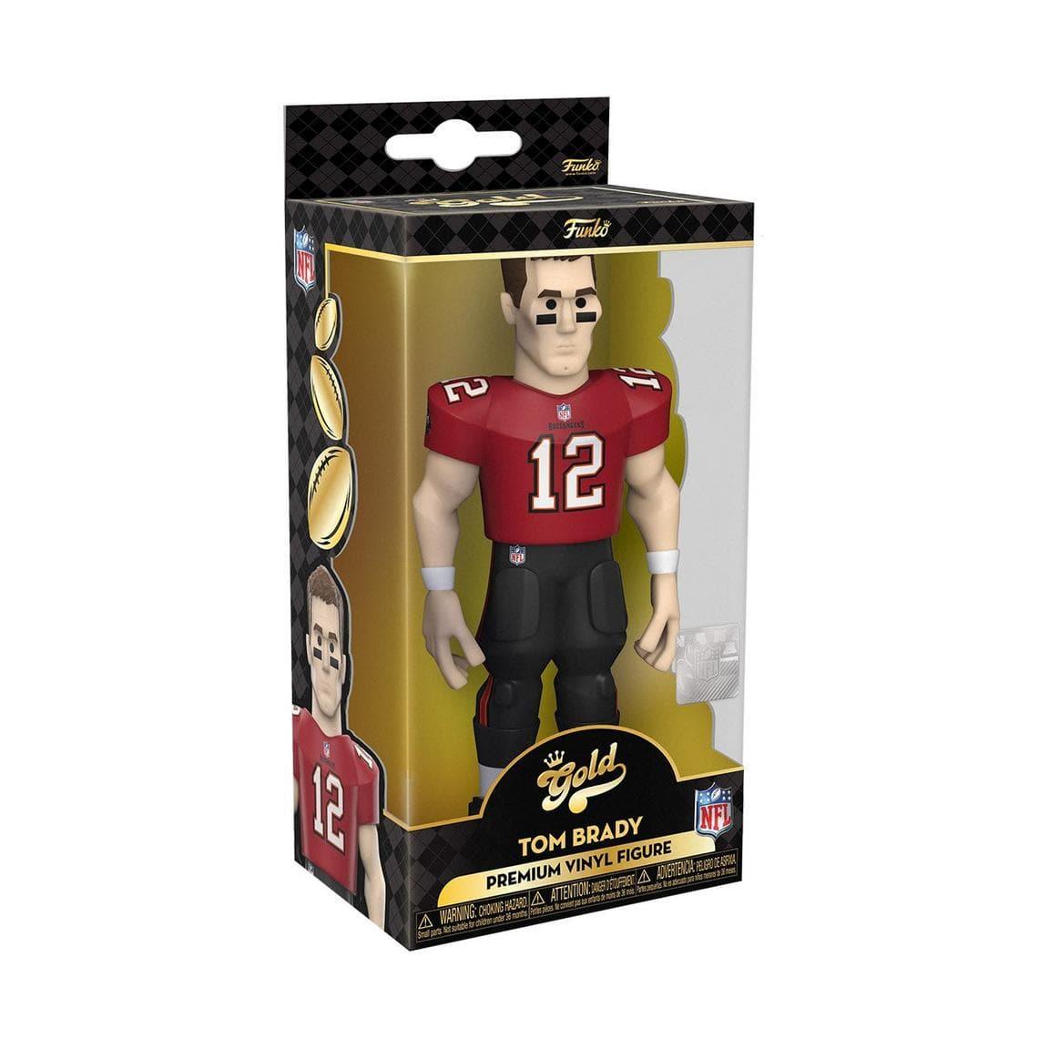 Tom Brady Tampa Bay Buccaneers Funko NFL 5" Vinyl Gold Figure