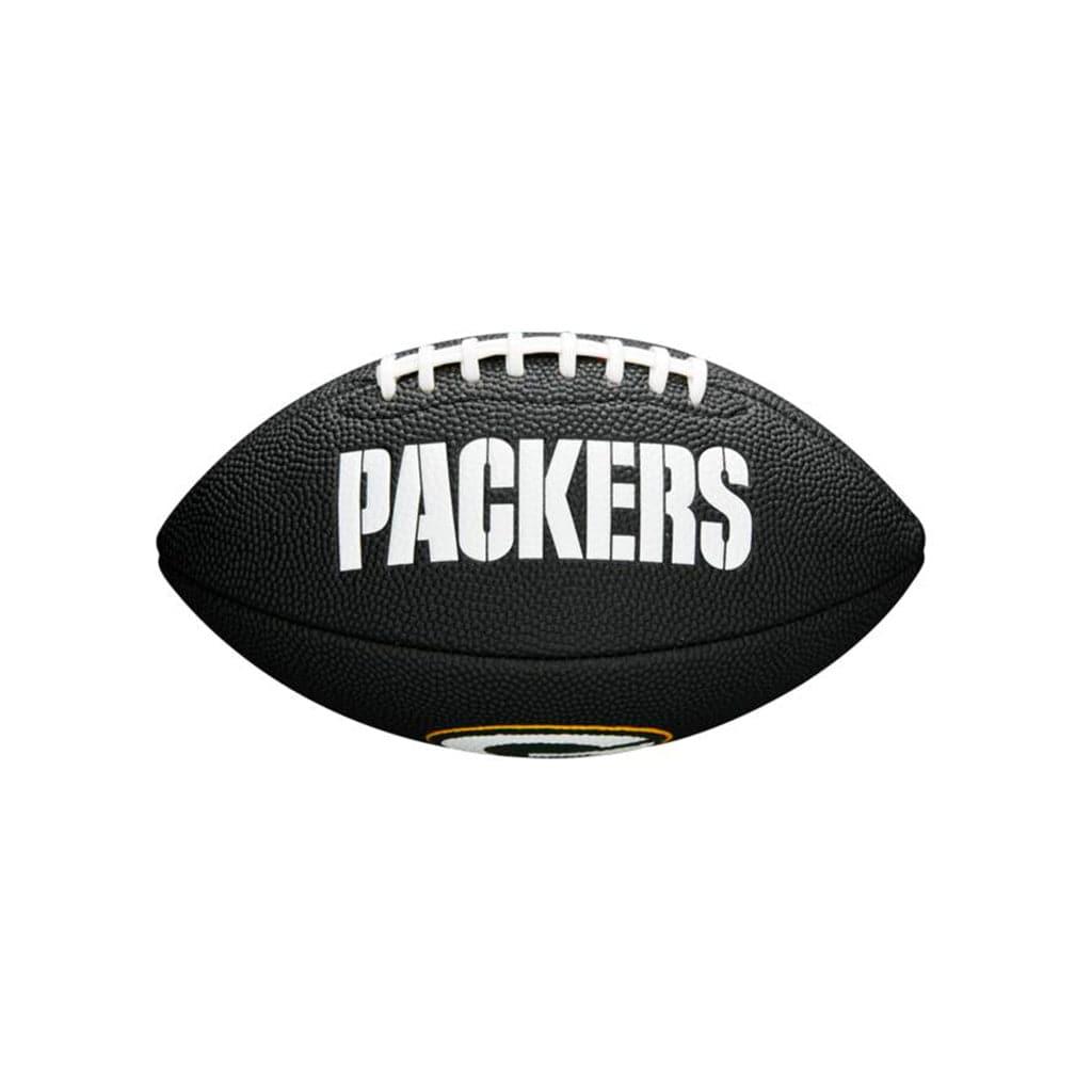 Green Bay Packers Wilson NFL Mini Size Team Football - Black