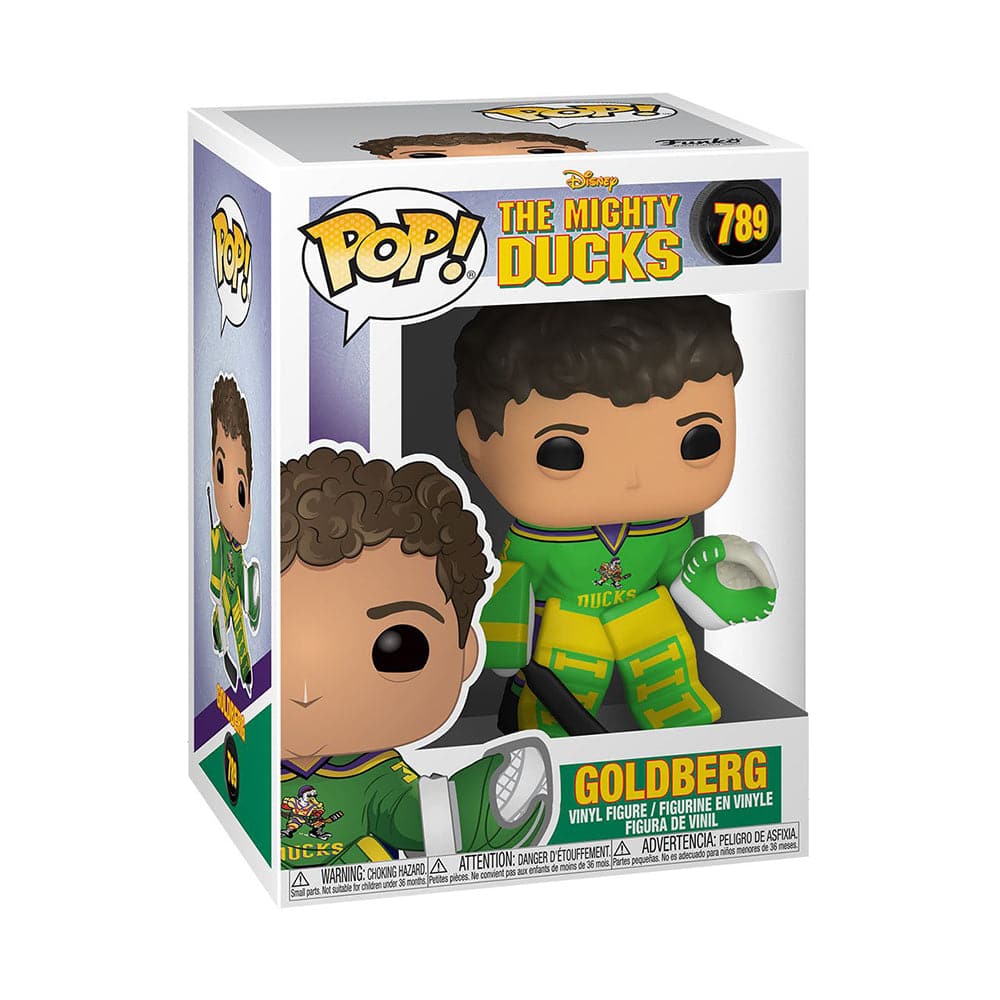 Goldberg Mighty Ducks Movie Funko Pop 3.75" Figure - Green