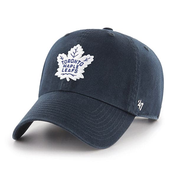 Toronto Maple Leafs ‘47 NHL Team Clean Up Strapback Hat - Navy