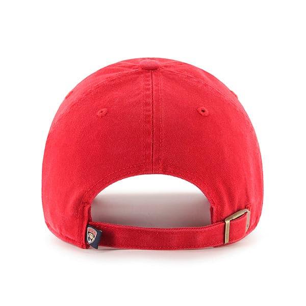 Florida Panthers '47 NHL Team Clean Up Strapback Hat - Red