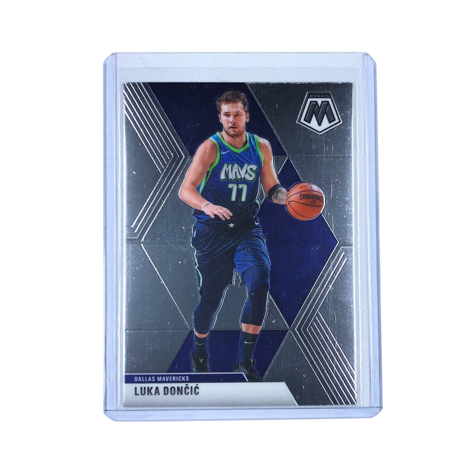 Luka Doncic Dallas Mavericks 2019-20 Panini Mosaic NBA Base 44 Card