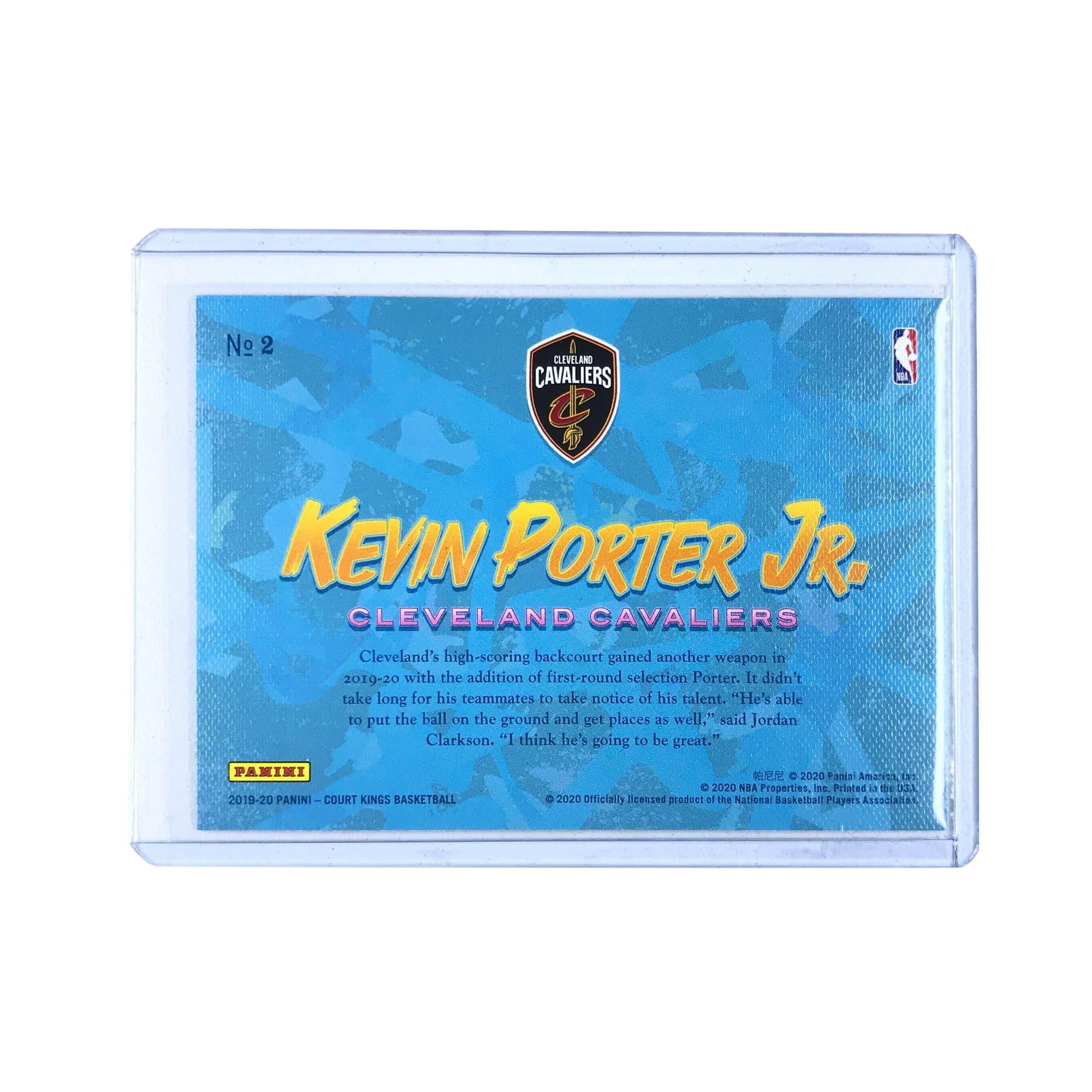 Kevin Porter Jr Cleveland Cavaliers 2019-20 Panini Court Kings NBA Apprentice Artist Rookie Card