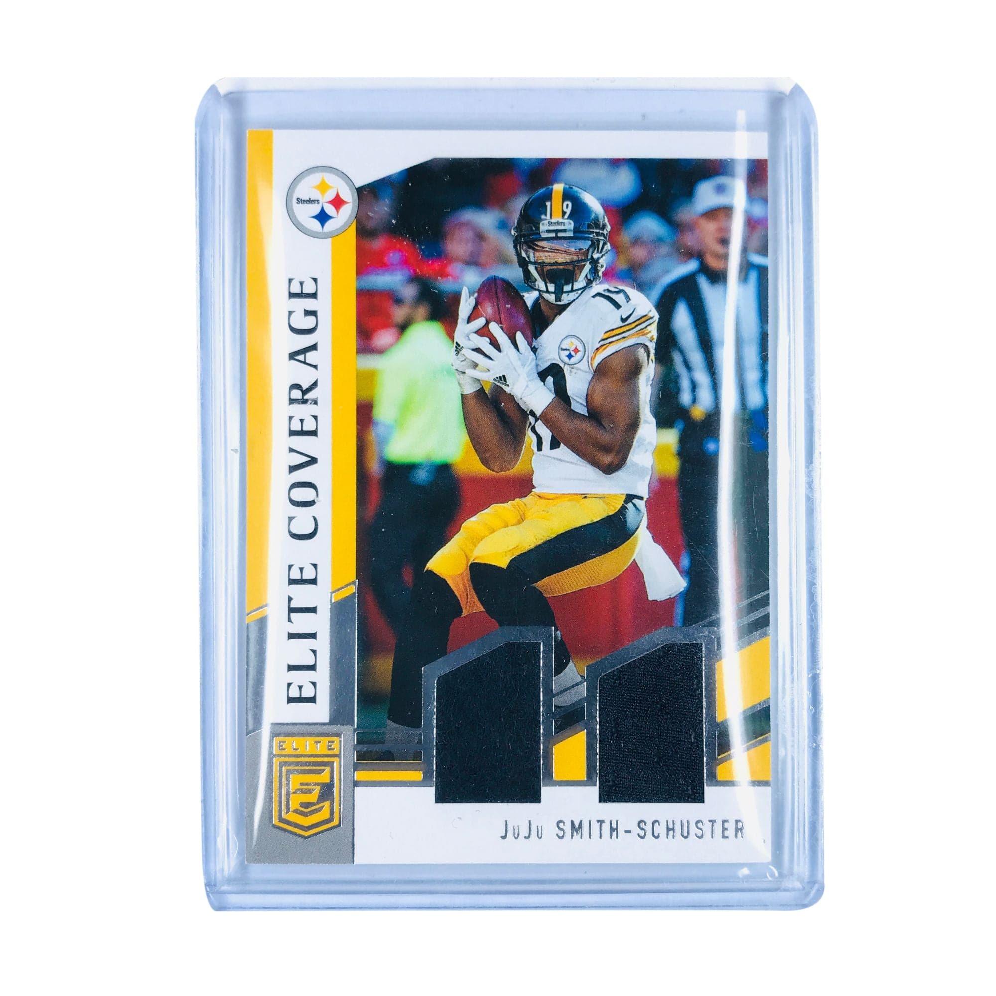 Juju Smith-Schuster Pittsburgh Steelers 2018 Panini Donruss Elite Coverage NFL Patch Card