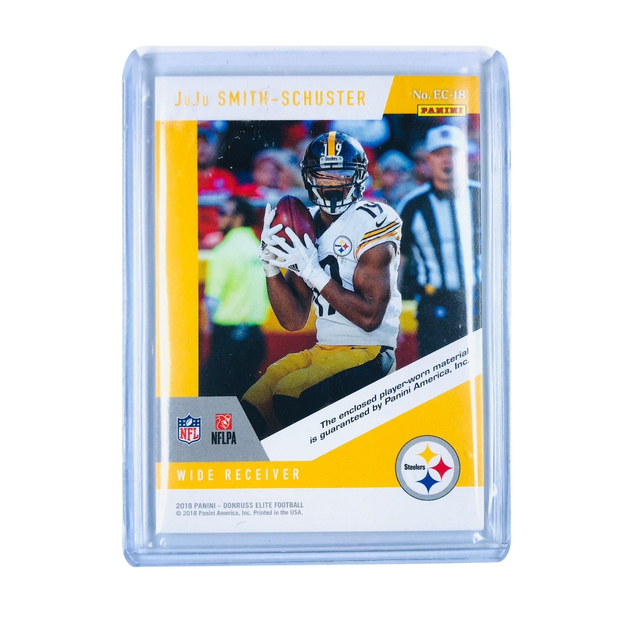 Juju Smith-Schuster Pittsburgh Steelers 2018 Panini Donruss Elite Coverage NFL Patch Card