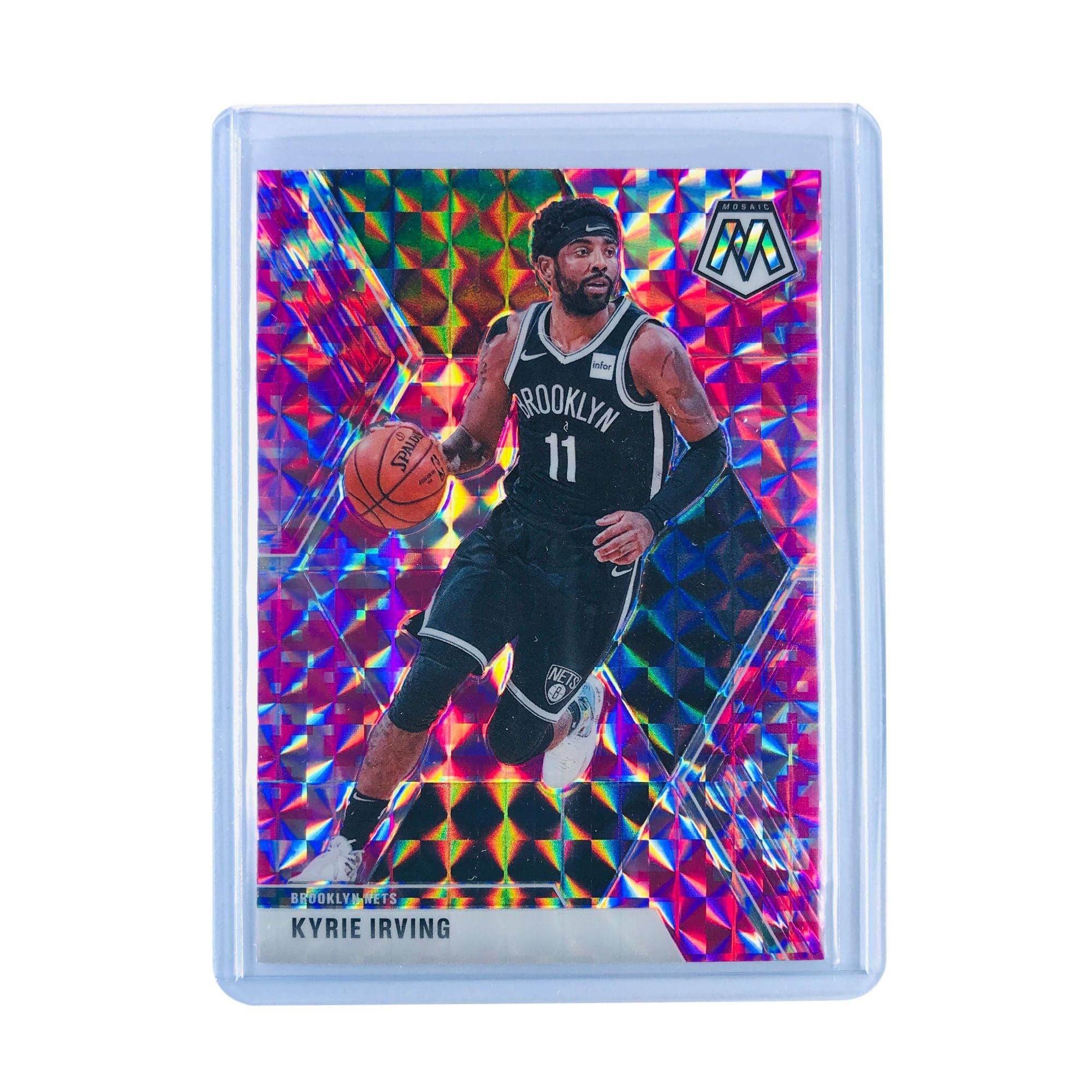 Kyrie Irving Brooklyn Nets 2019-20 Panini Mosaic NBA Pink Camo Prizm 11 Card