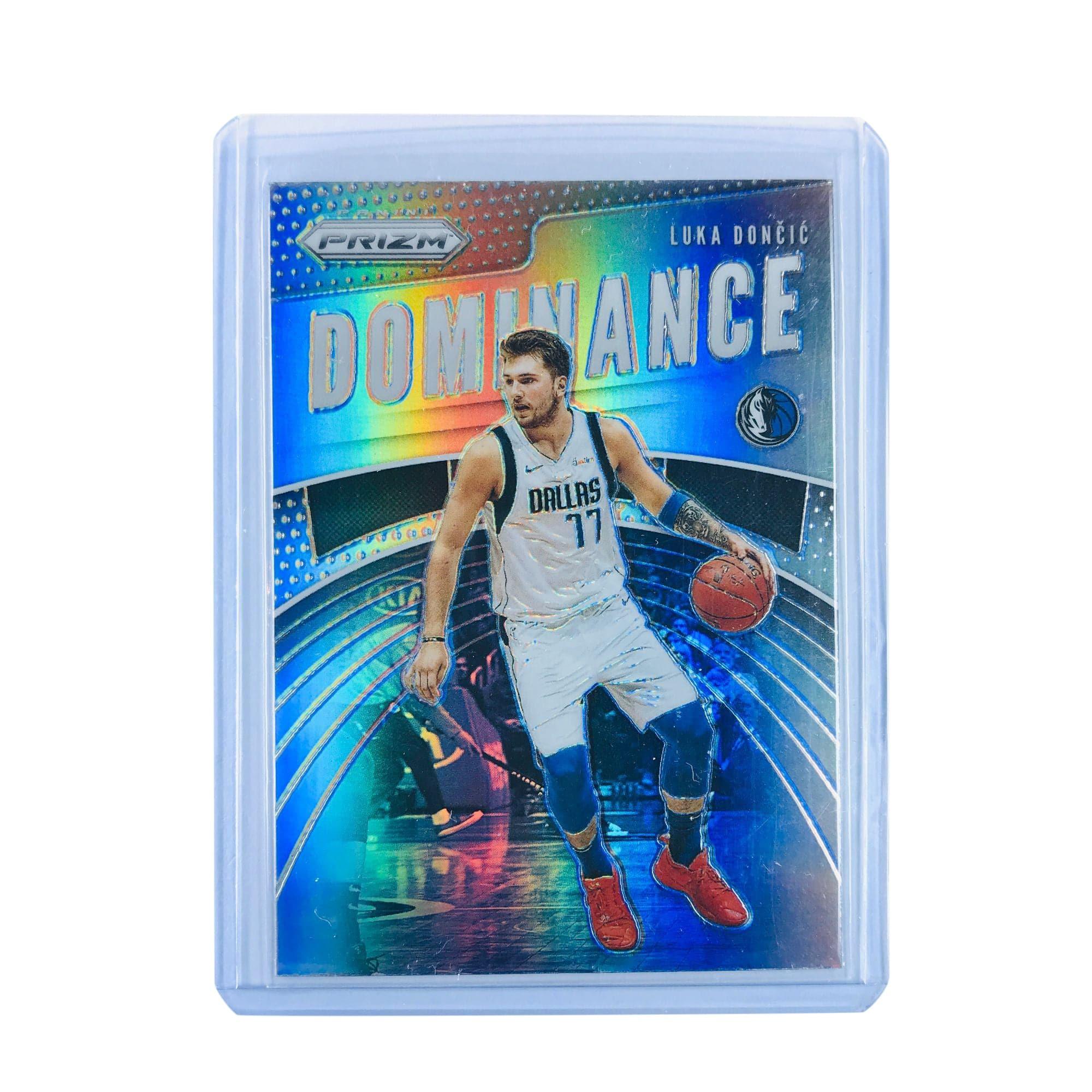 Luka Doncic Dallas Mavericks 2019-20 Panini Prizm NBA Silver Dominance 20 Card