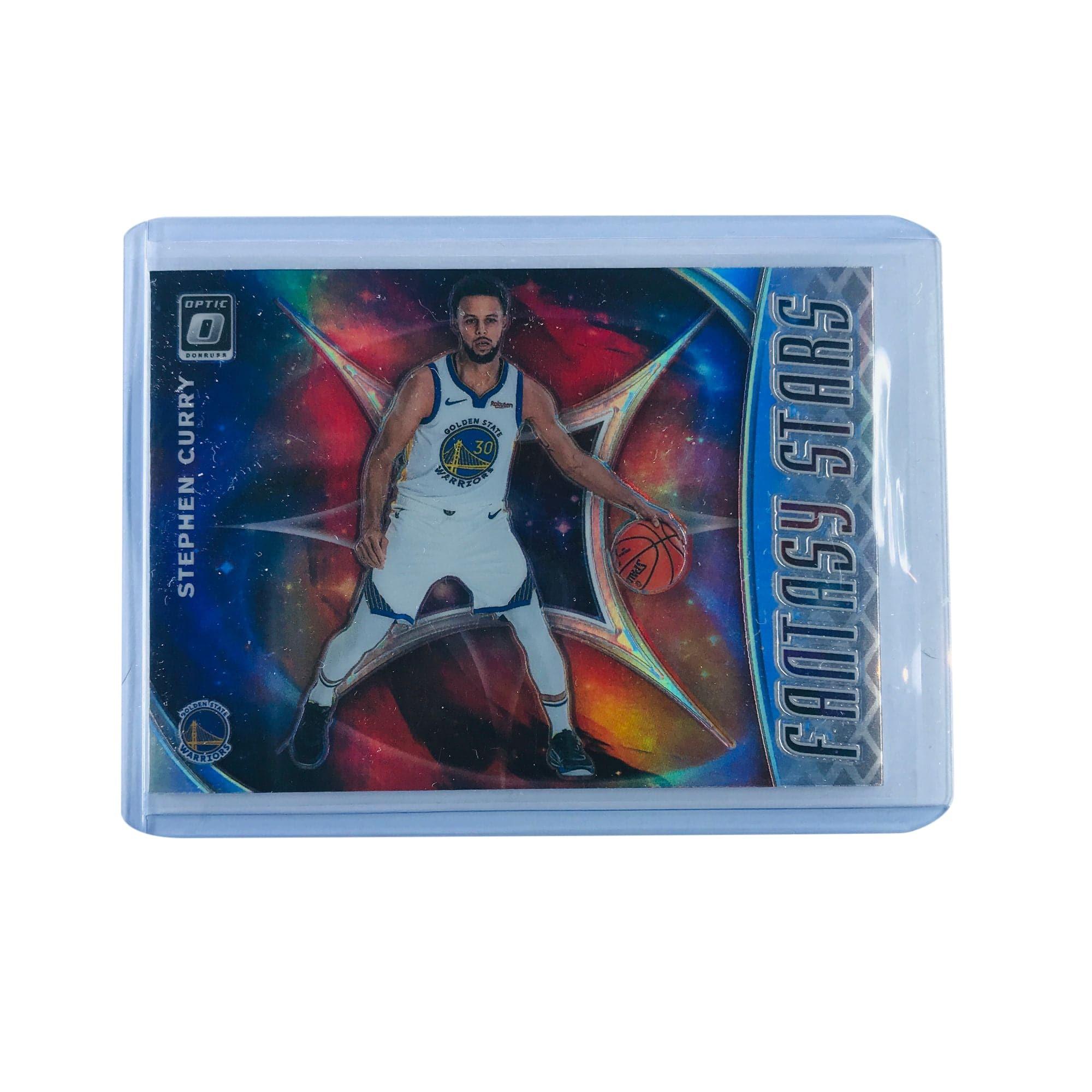 Stephen Curry Golden State Warriors 19-20 Panini Optic NBA Fantasy Stars Silver Prizm Card