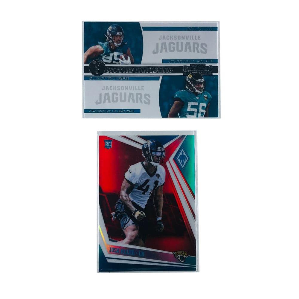 Jacksonville Jaguars Panini NFL 2 Card Insert Trading Card Set