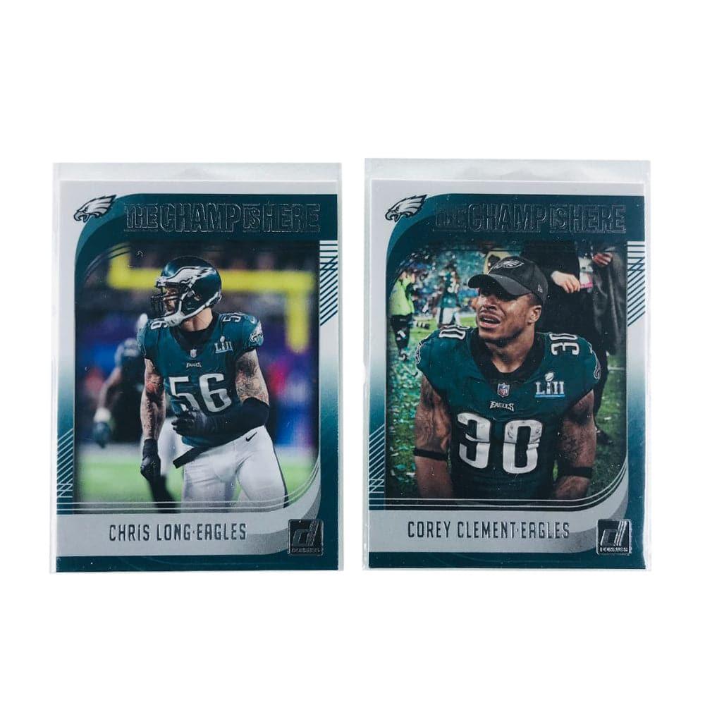 Philadelphia Eagles Panini NFL The Champ Is Here 2 Trading Card Set