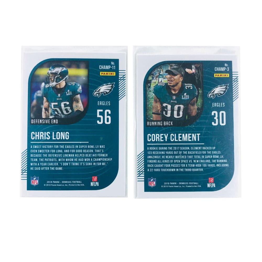 Philadelphia Eagles Panini NFL The Champ Is Here 2 Trading Card Set