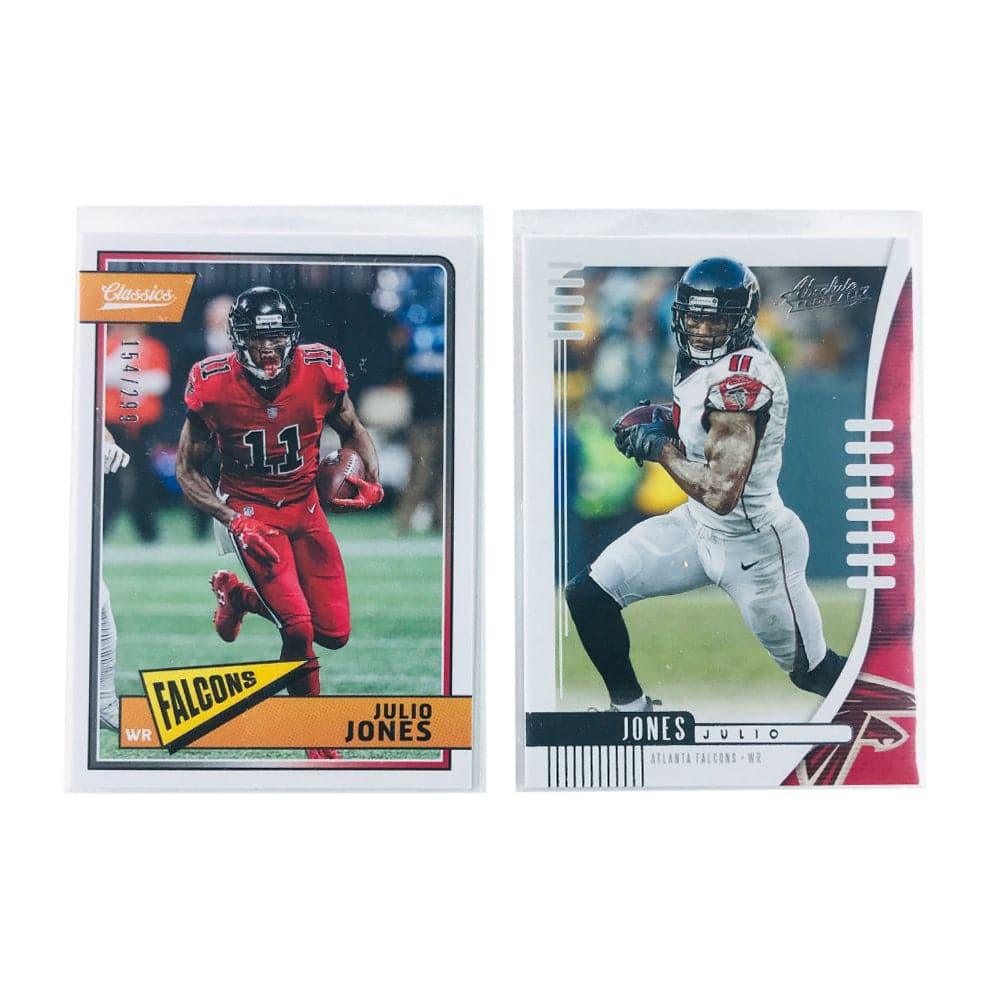 Julio Jones Atlanta Falcons Panini NFL 2 Card Numbered + Base Set