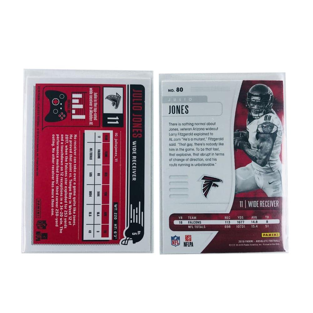 Julio Jones Atlanta Falcons Panini NFL 2 Card Numbered + Base Set