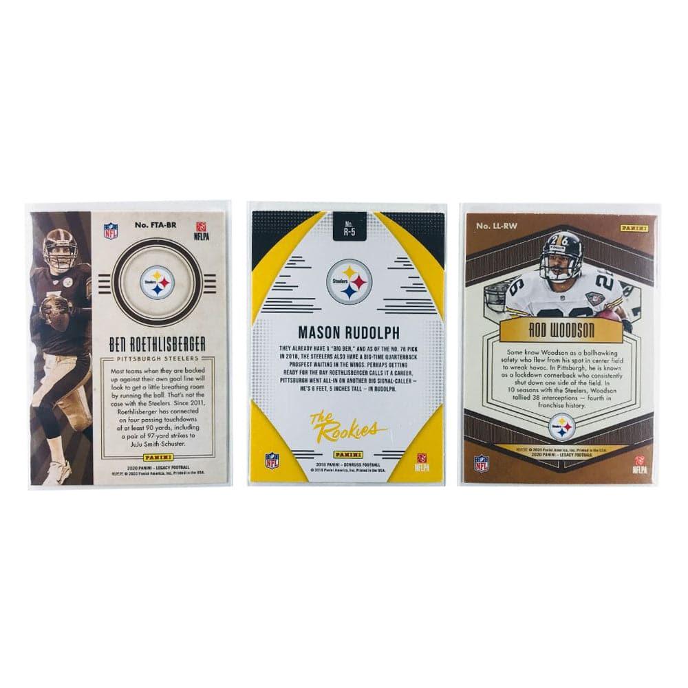 Pittsburgh Steelers Panini NFL 3 Insert Card Set