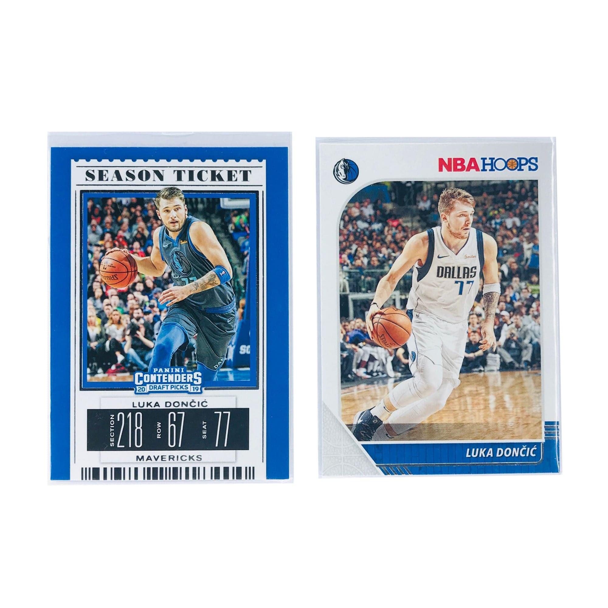 Luka Doncic Dallas Mavericks 19-20 Panini NBA 2 Card Base Set