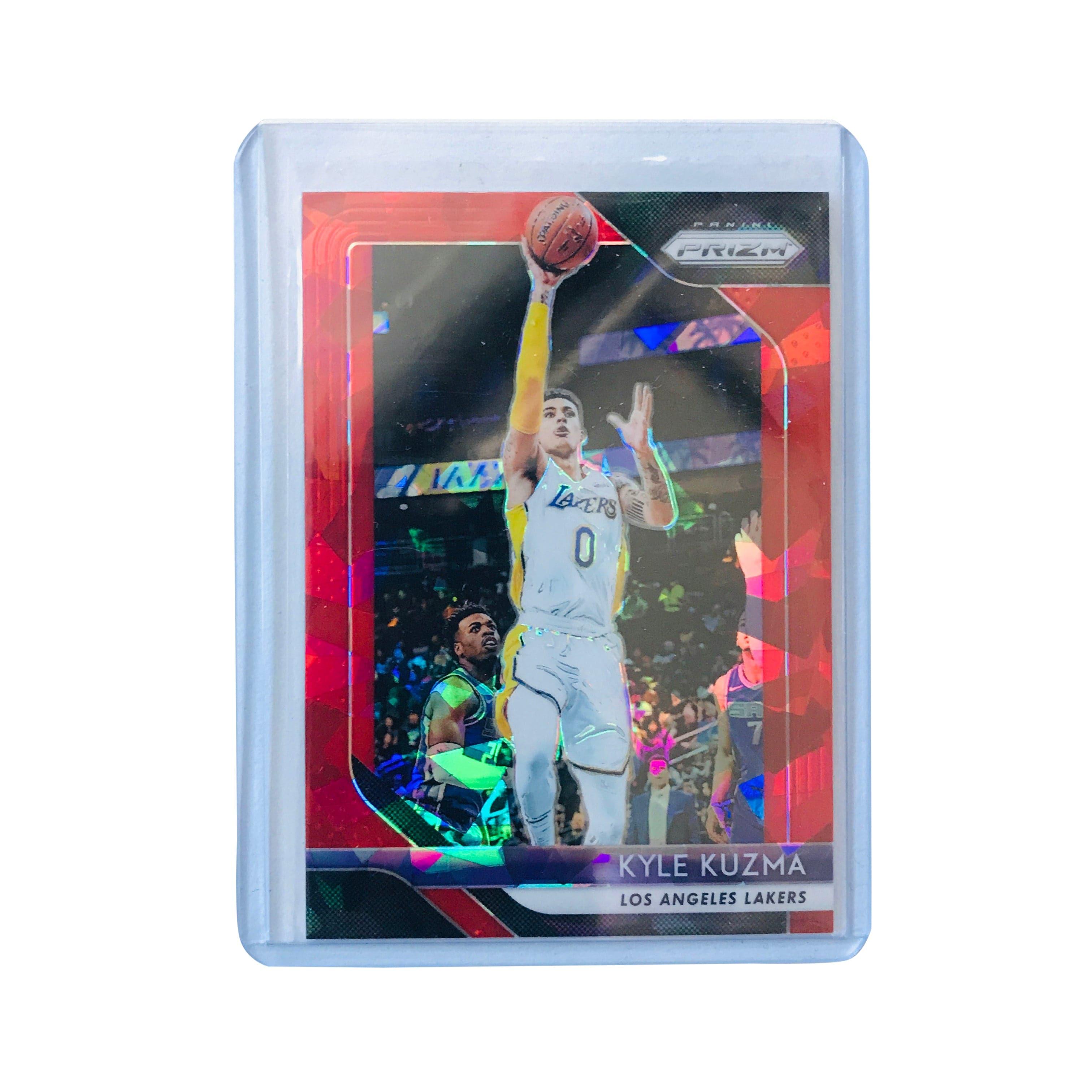 Kyle Kuzma Los Angeles Lakers 2018-19 Panini Prizm NBA Red Ice Card