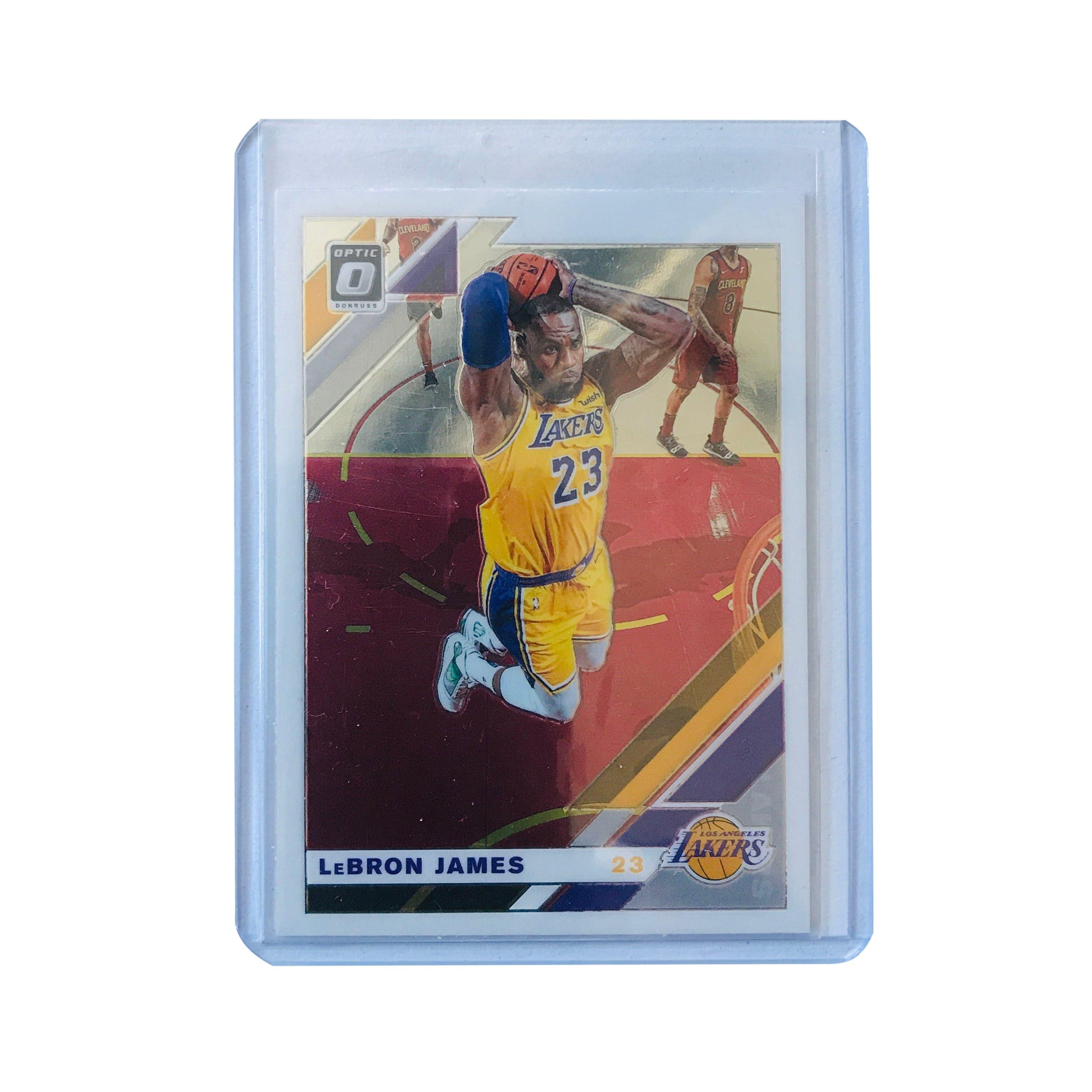 LeBron James Los Angeles Lakers 19-20 Panini Optic NBA 60 Base Card