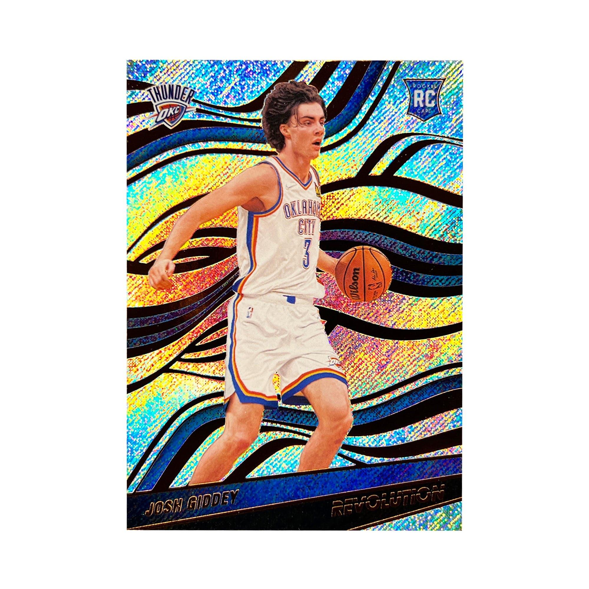 Josh Giddey Oklahoma City Thunder Panini NBA 21-22 Revolution Rookie Card