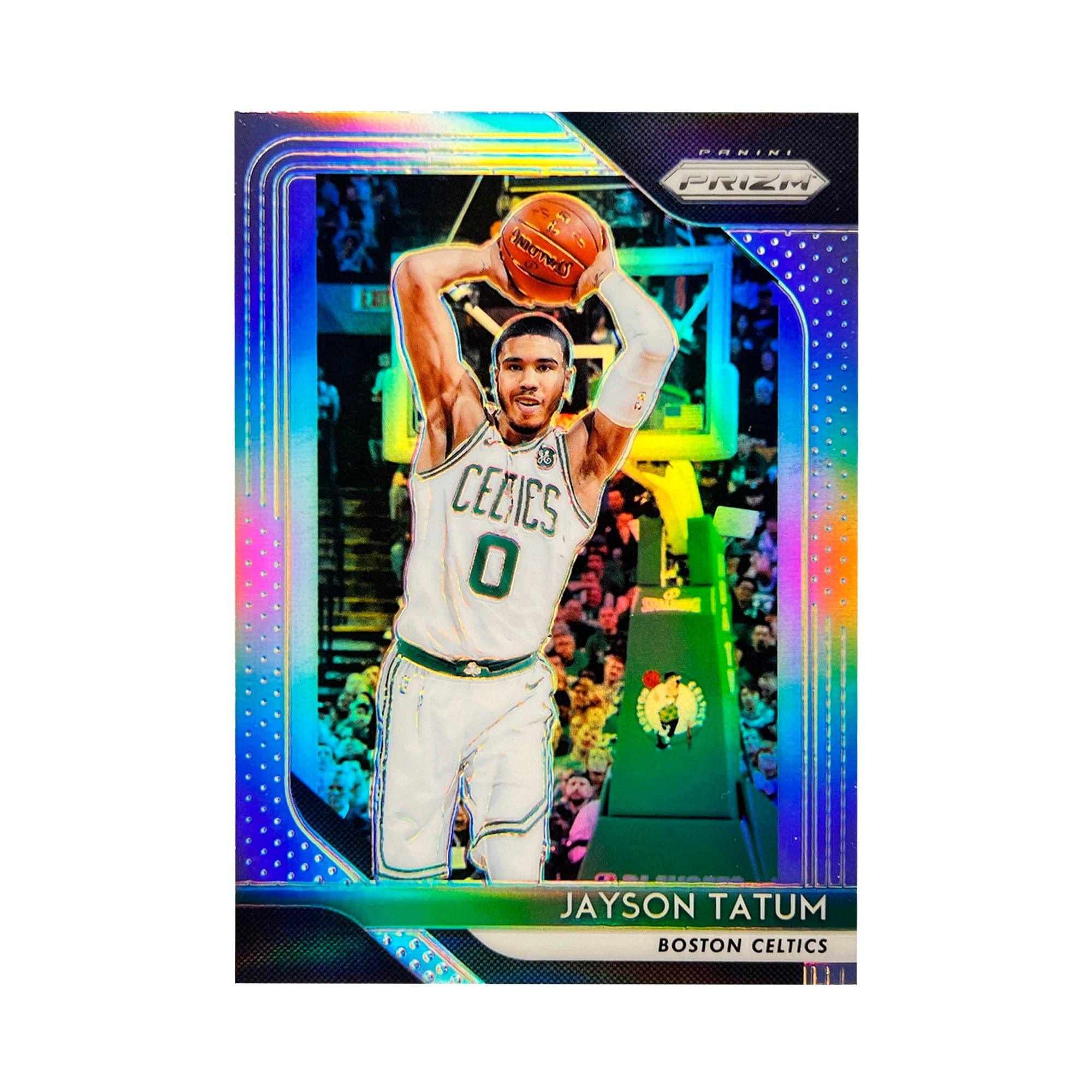 Jayson Tatum Boston Celtics Panini NBA 18-19 Prizm Silver Parallel Card