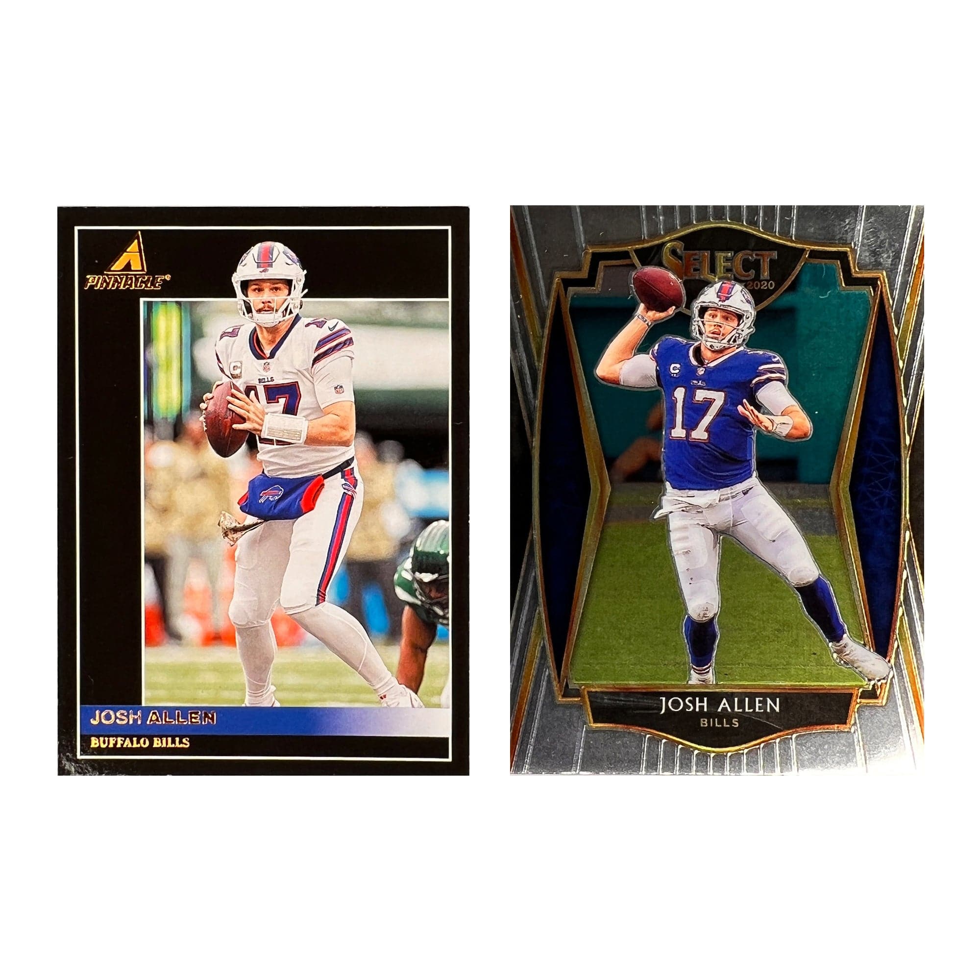 Josh Allen Buffalo Bills Panini NFL 20-21 Base 2 Card Set