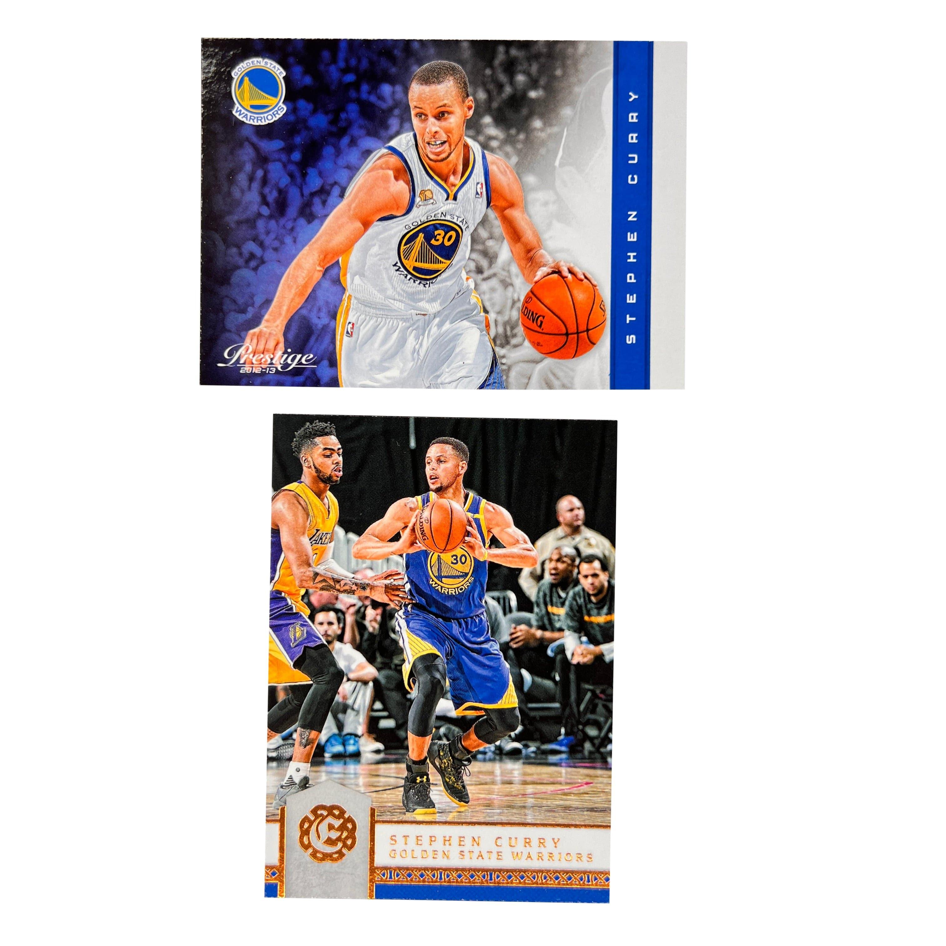 Steph Curry Golden State Warriors Panini NBA 2012 2017 Base 2 Card Set