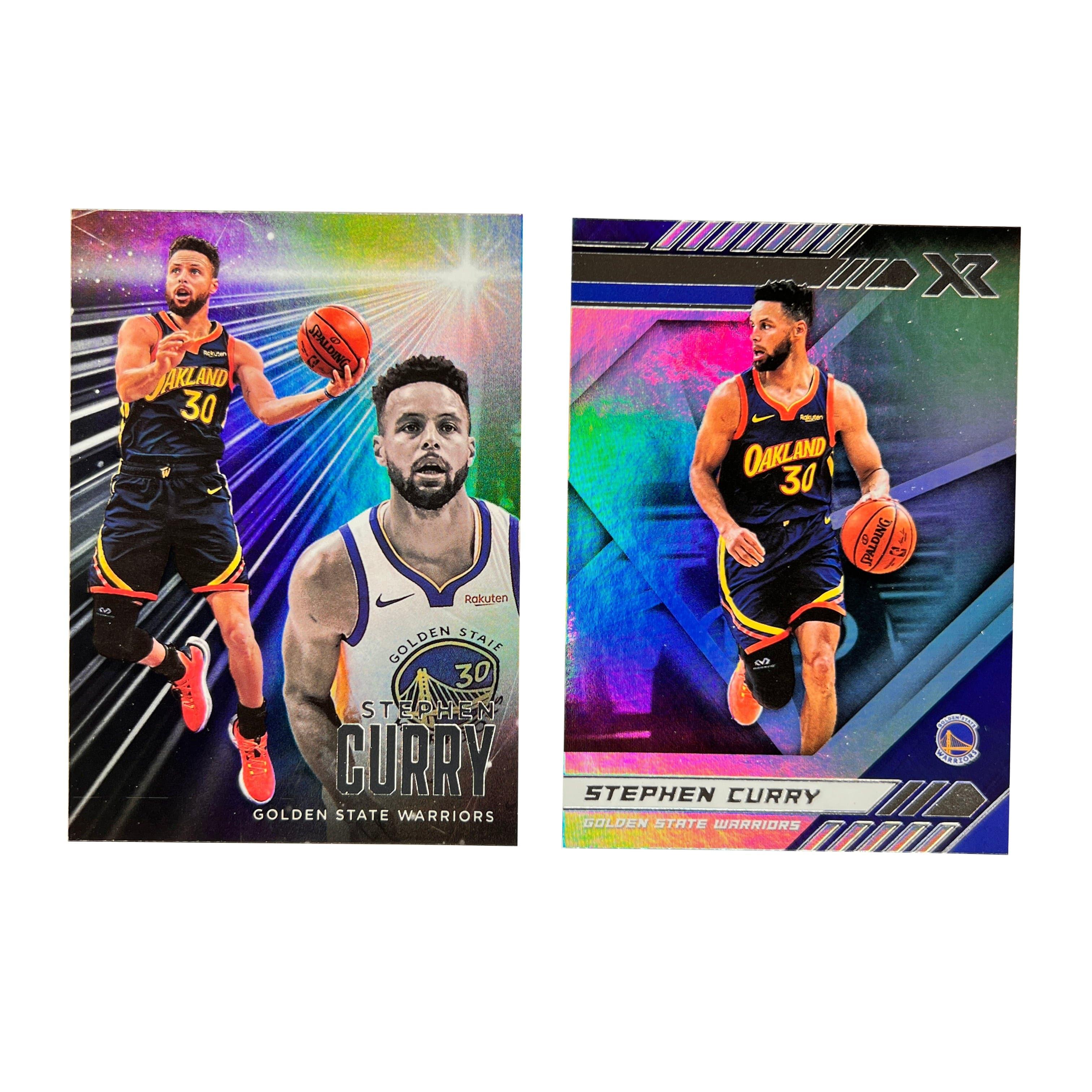 Steph Curry Golden State Warriors Panini NBA 20-21 Chronicles 2 Card Set